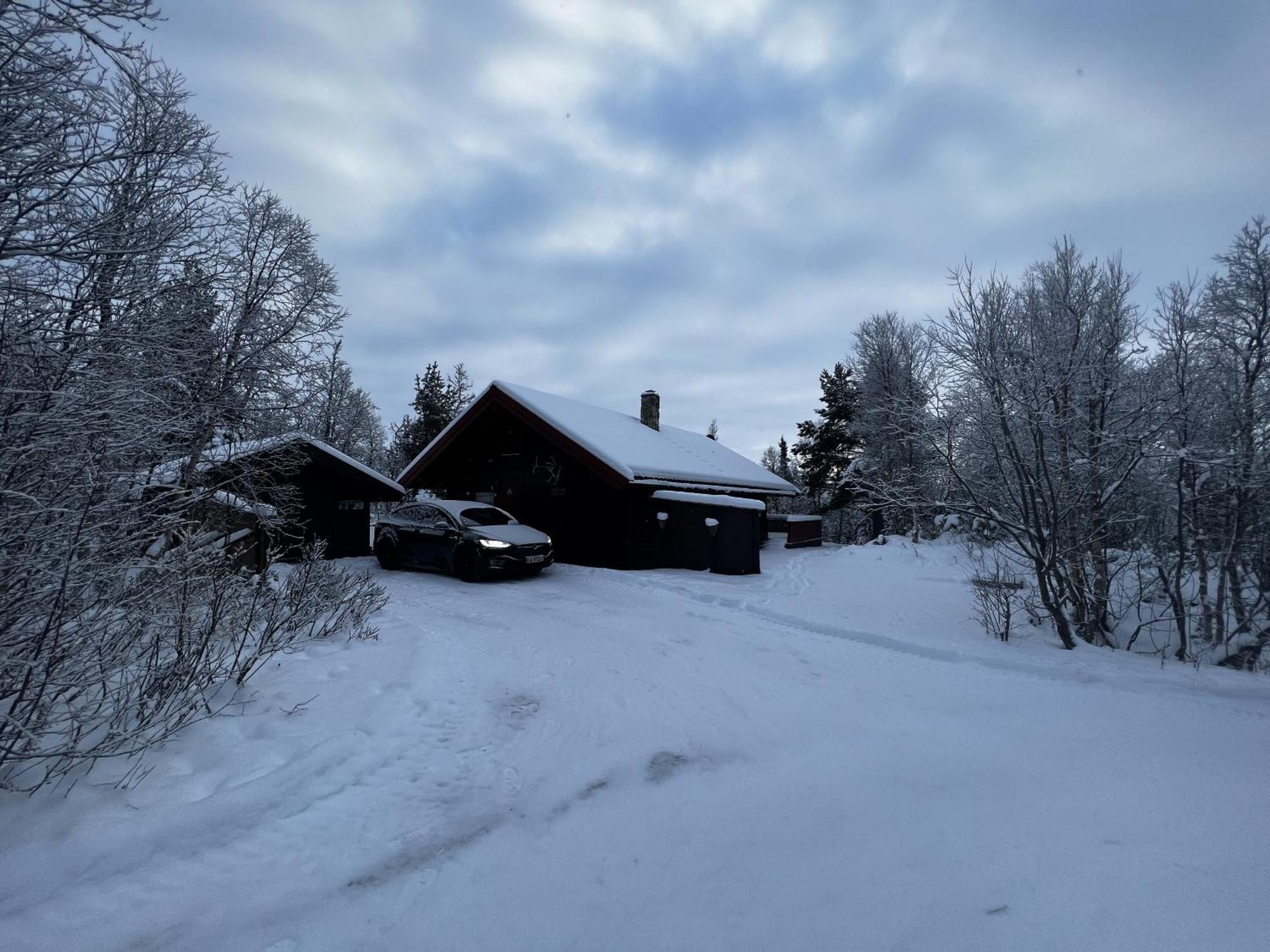 Koselig Hytte Med Usjenert Og Solrik Beliggenhet Geilo Exteriér fotografie
