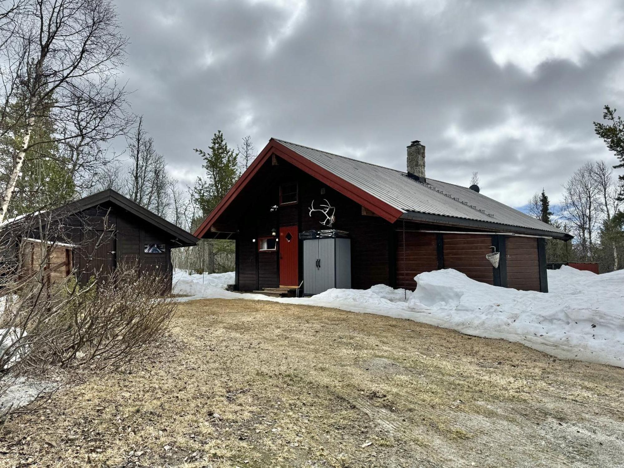 Koselig Hytte Med Usjenert Og Solrik Beliggenhet Geilo Exteriér fotografie